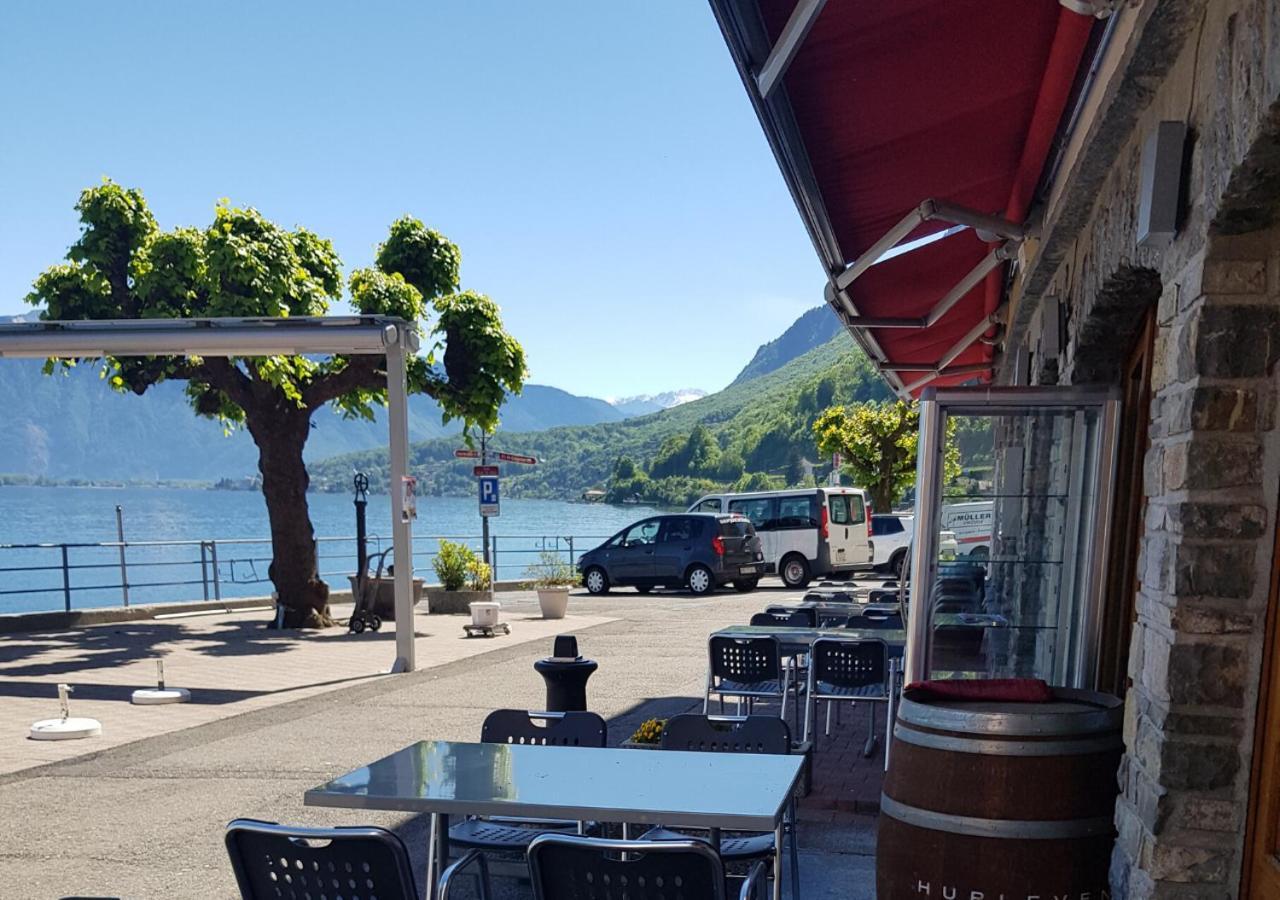Le Rivage Hotel Saint-Gingolph ภายนอก รูปภาพ