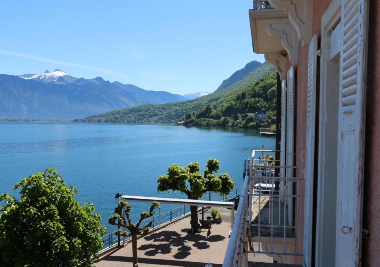 Le Rivage Hotel Saint-Gingolph ภายนอก รูปภาพ